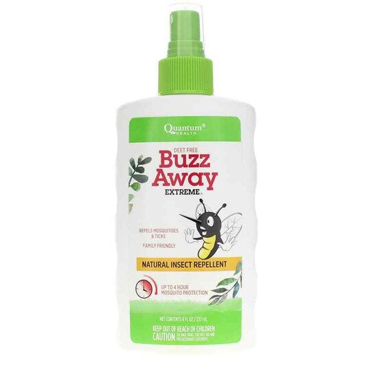 Buzz Away Extreme Natural Insect Repllent Deet-Free, QHT